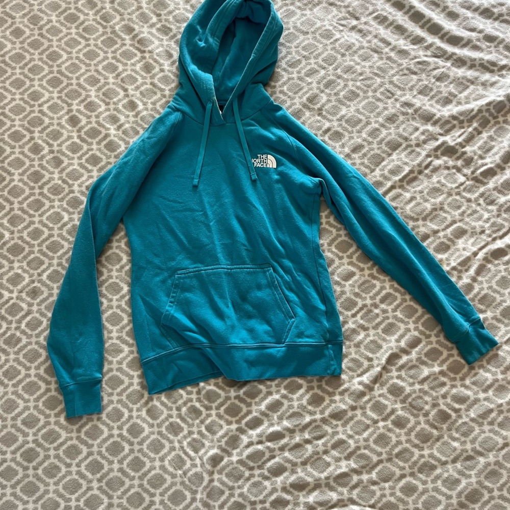 The North Face Aqua Blue Hoodie